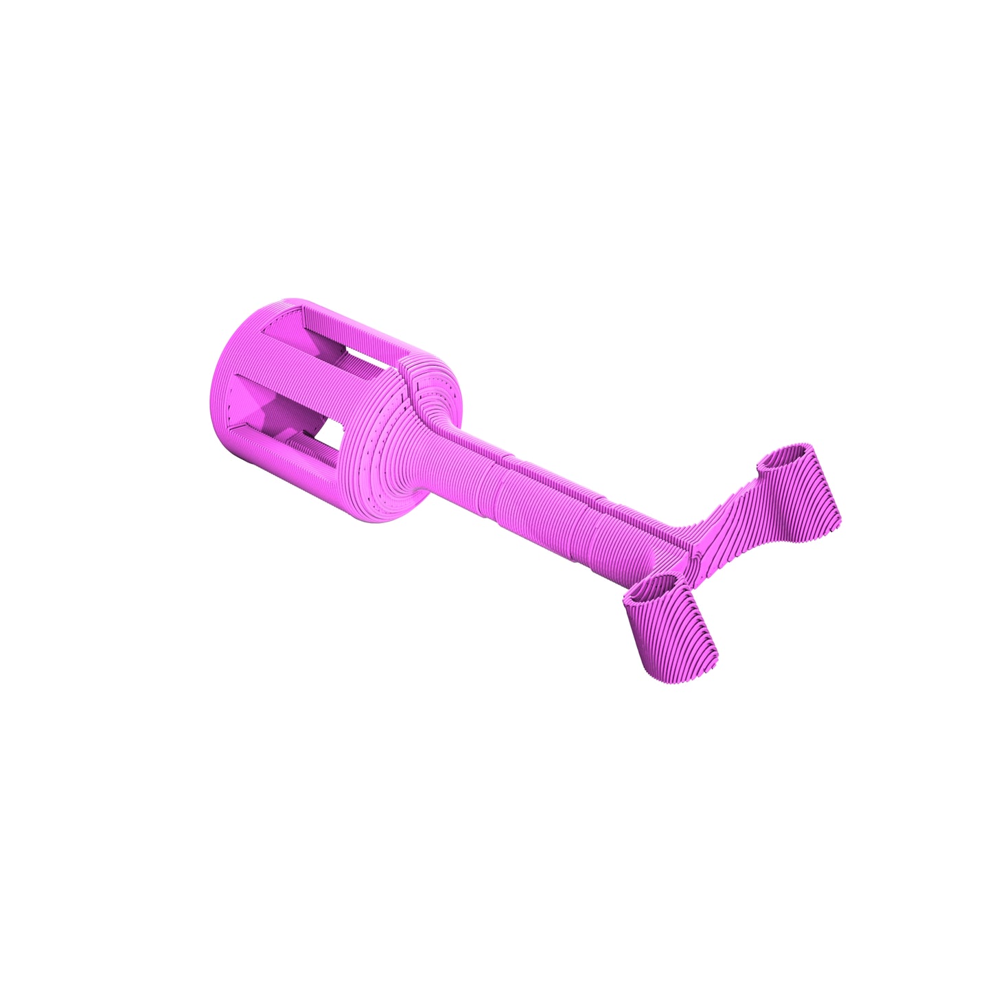 DJI O3 AirUnit Antenna Mount 3D Printed TPU Pink