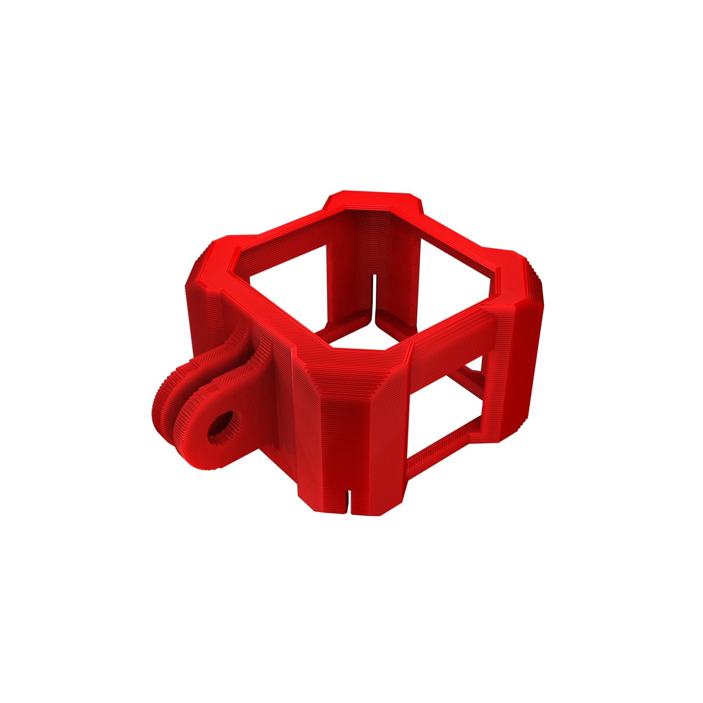 DJI Action 2 FPV Camera Case TPU Red Protection