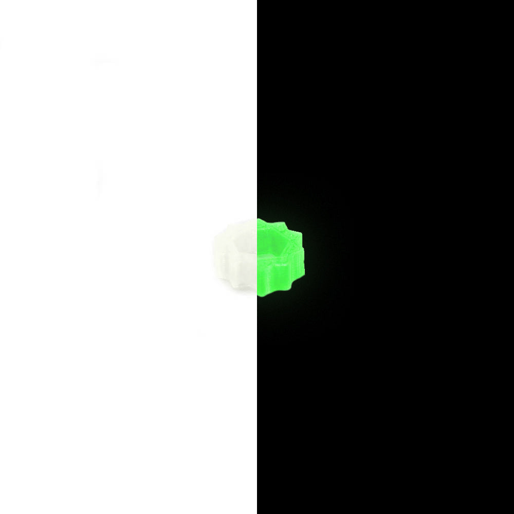 FPV Antenna Hex Handler Transparent Glow in the Dark Antenna