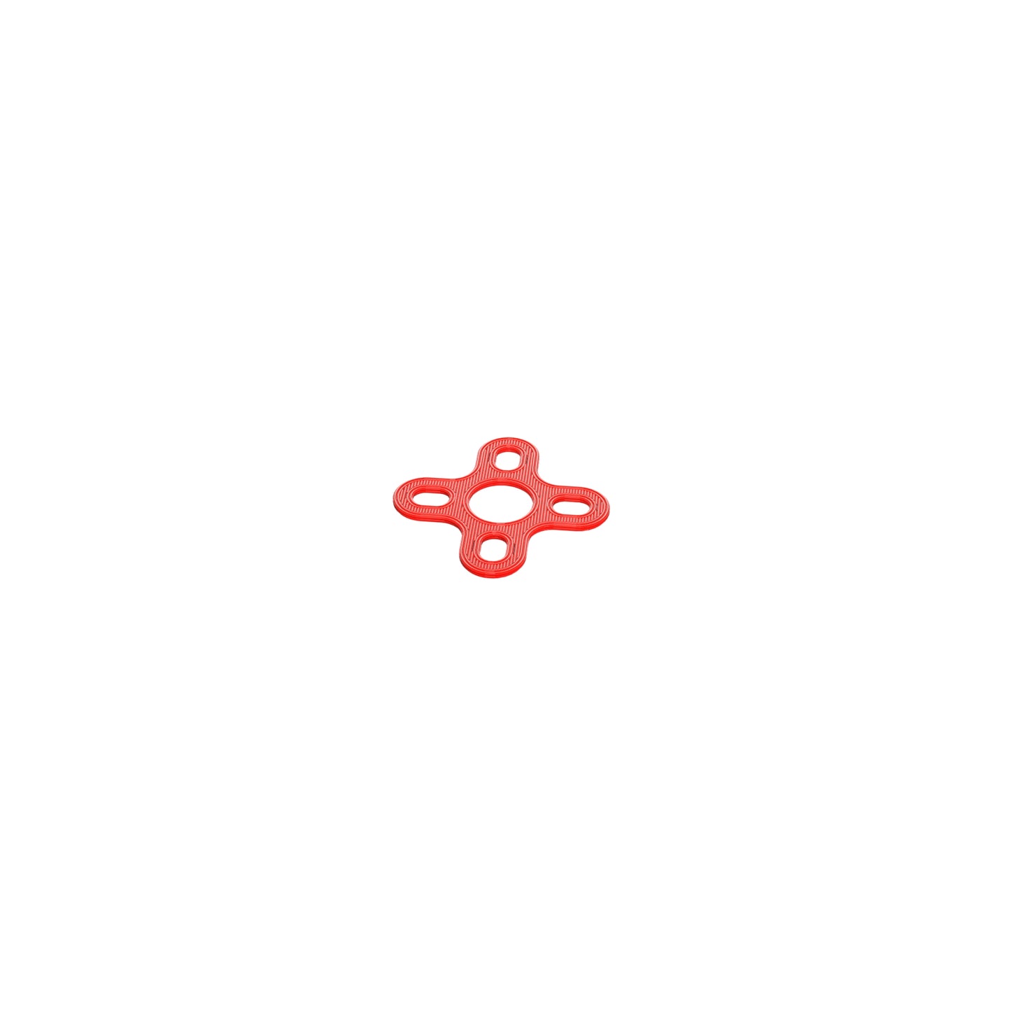 FPV Custom Soft Mount for FPV Motor for 16x16 or 18x18 FPV Motor TPU 3D Printed Red