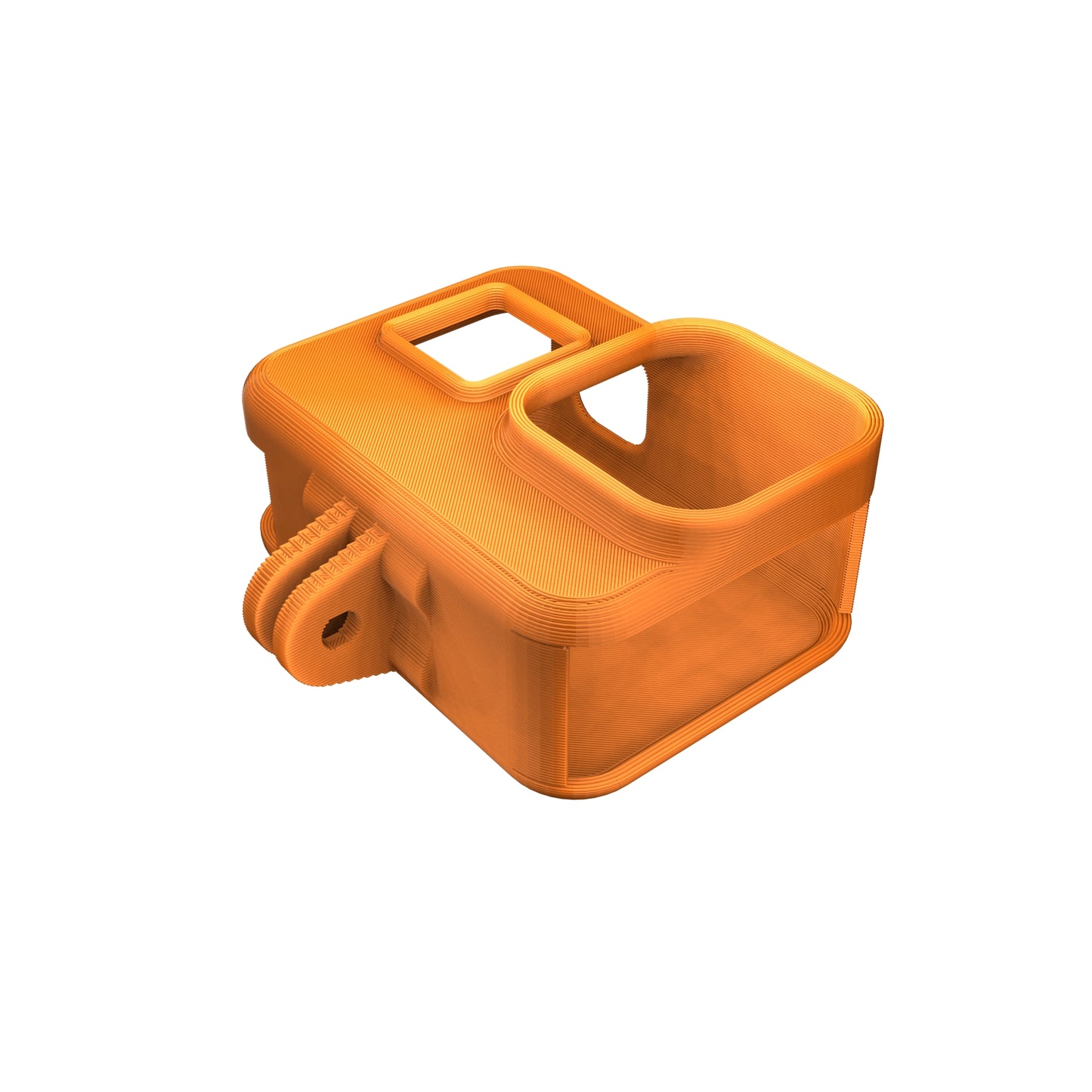 GoPro Hero 8 Regular FPV Case Orange FPV Camera Mount