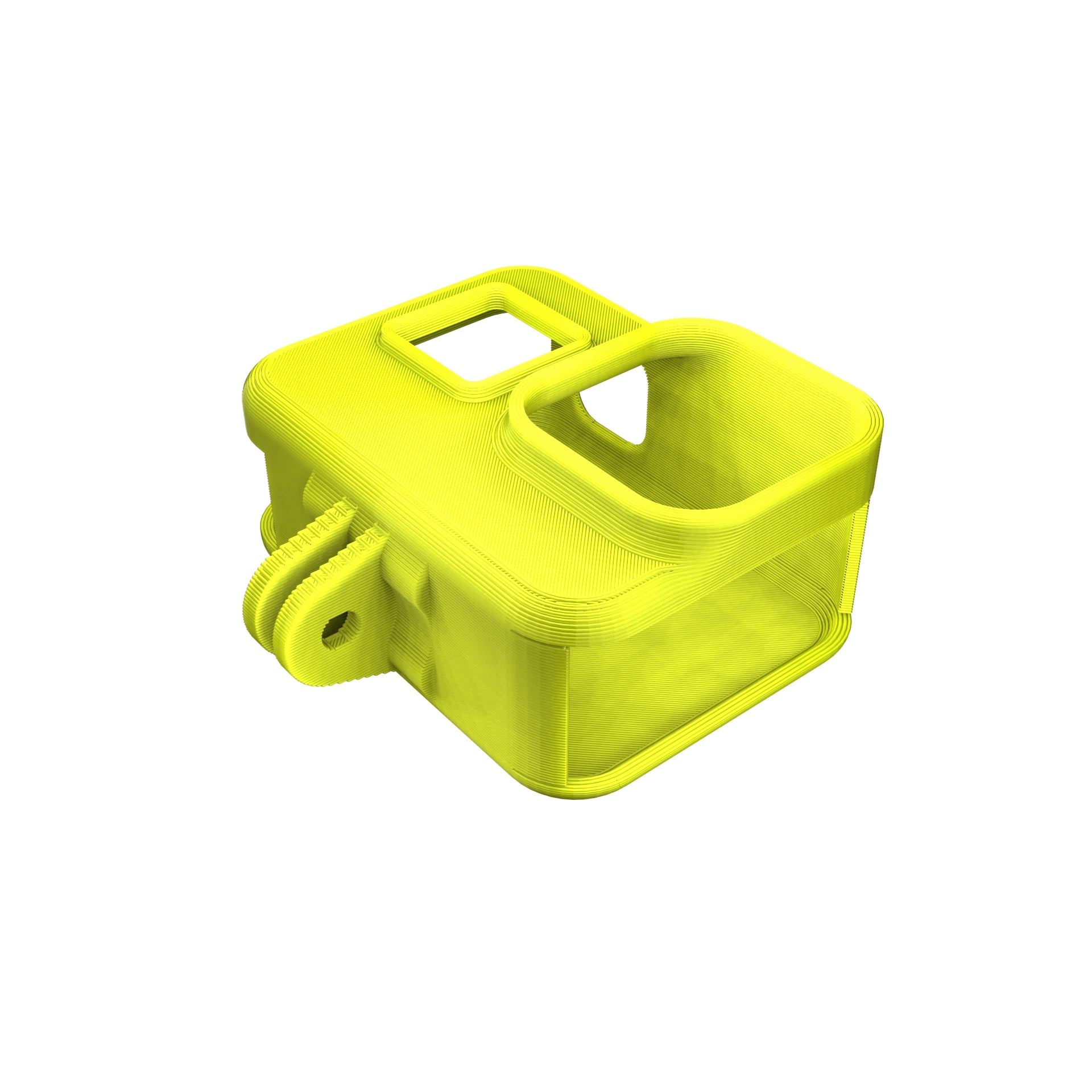 GoPro Hero 8 Regular FPV Case 3D Printed FPV Part