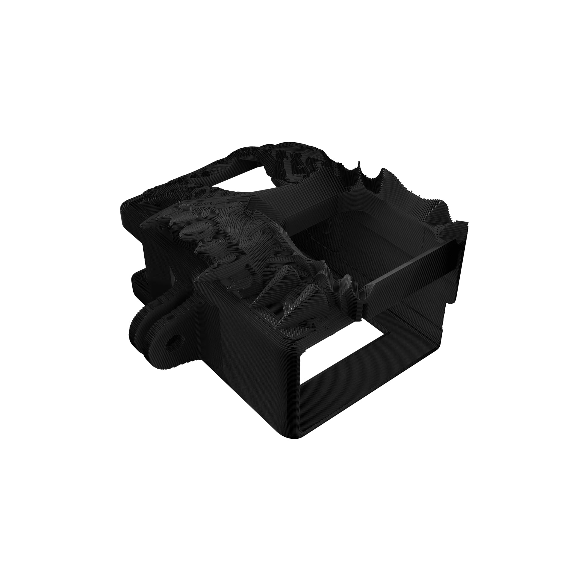 GoPro 9 GoPro 10 GoPro 11 GoPro 12 Skull Case TPU 3D Printed FPV Drone