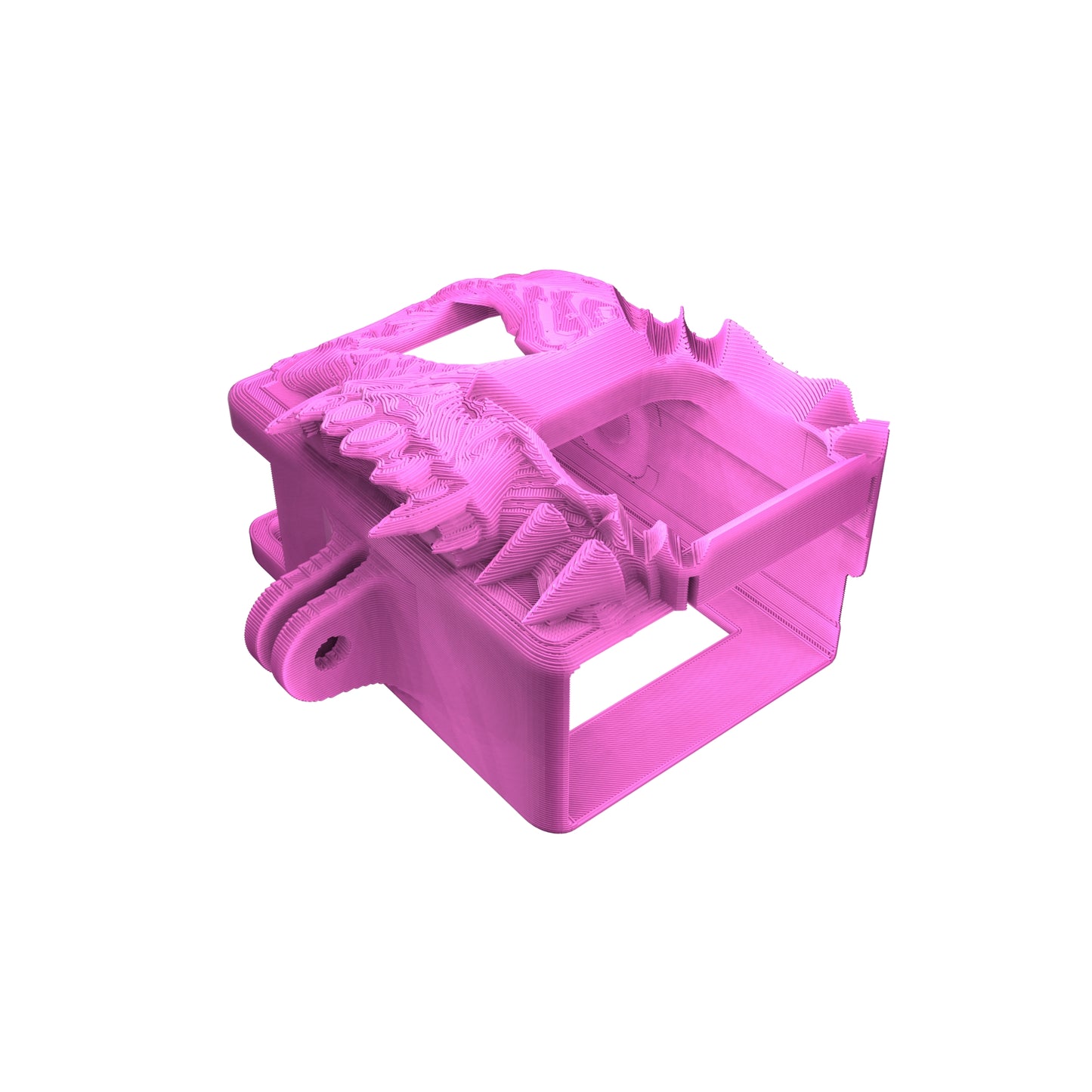 GoPro 9 GoPro 10 GoPro 11 GoPro 12 Skull Case TPU 3D Printed FPV Camera Mount For FPV