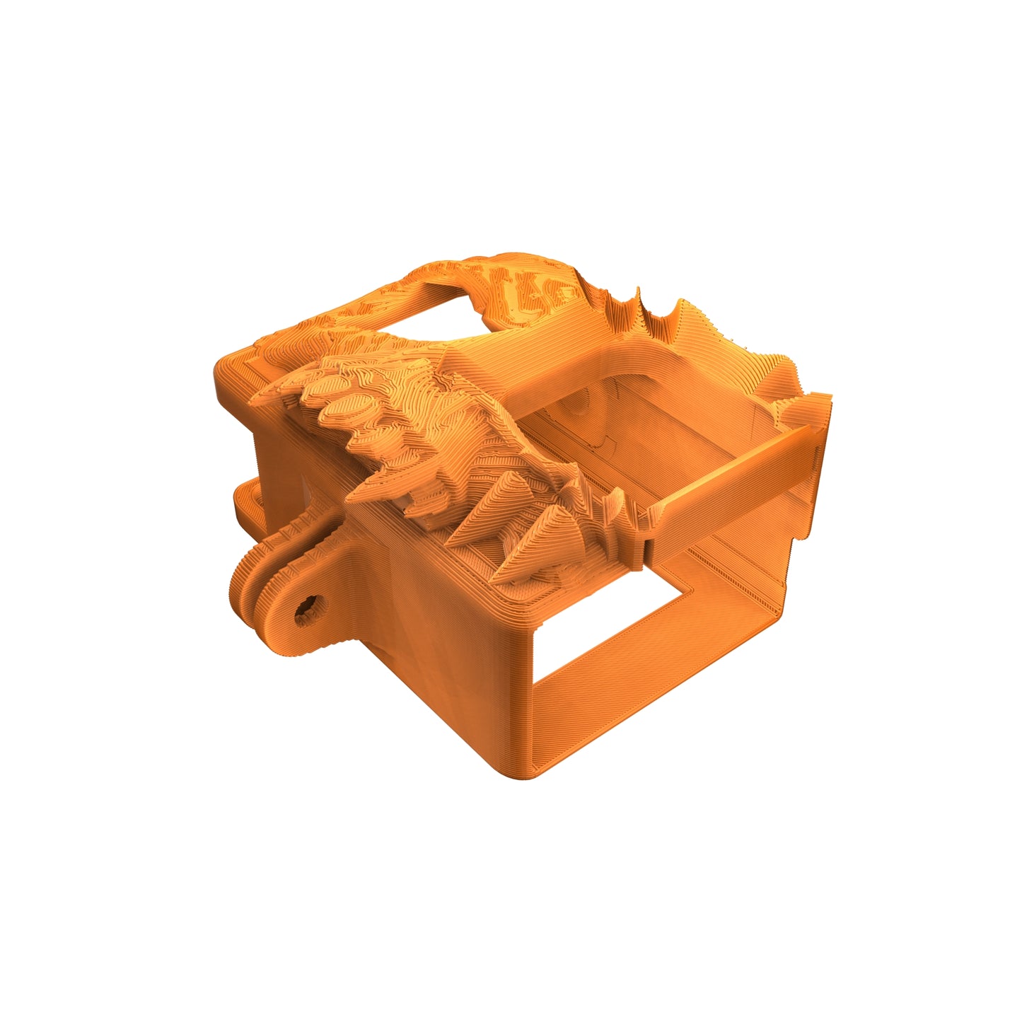GoPro 9 GoPro 10 GoPro 11 GoPro 12 Skull Case TPU 3D Printed FPV Camera Mount