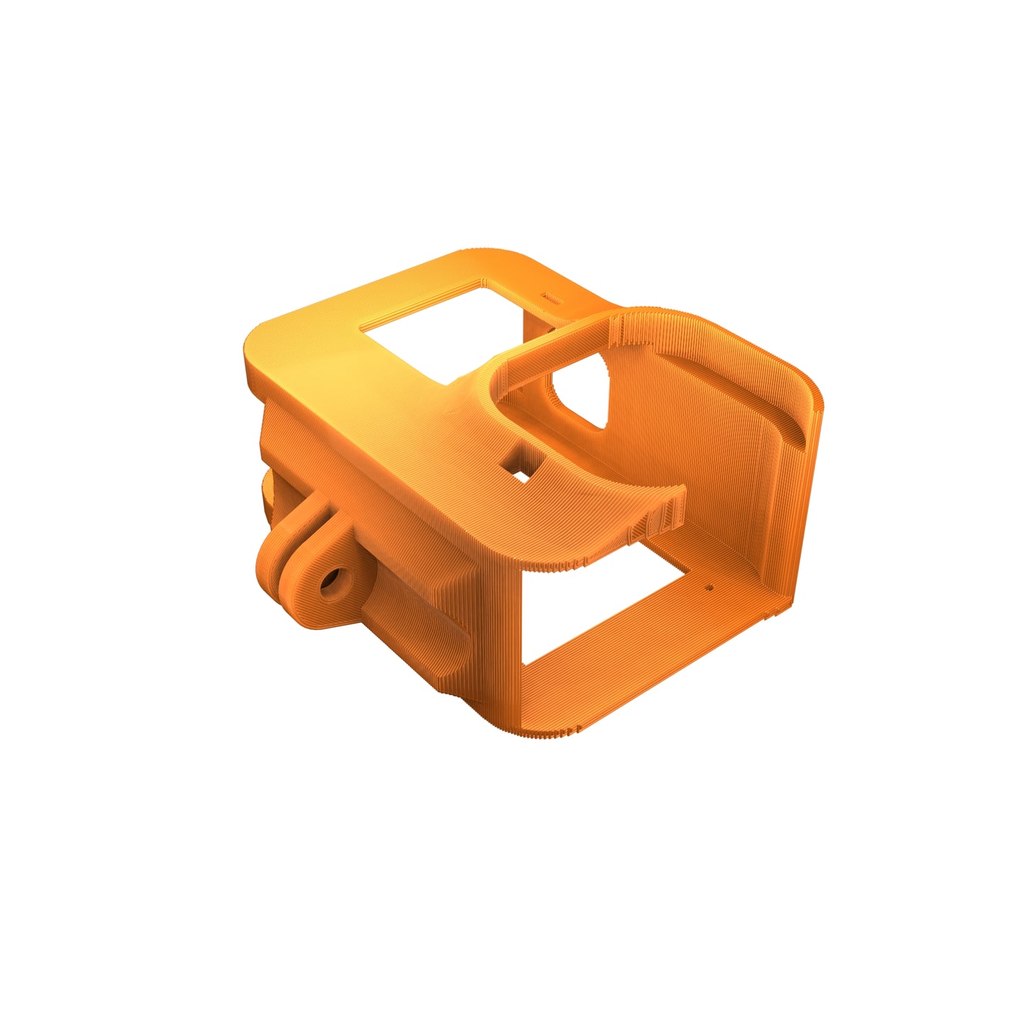 GoPro 9/10 Regular Camera Case with ND Filter Slot TPU 3D Printed Camera Mount TPU