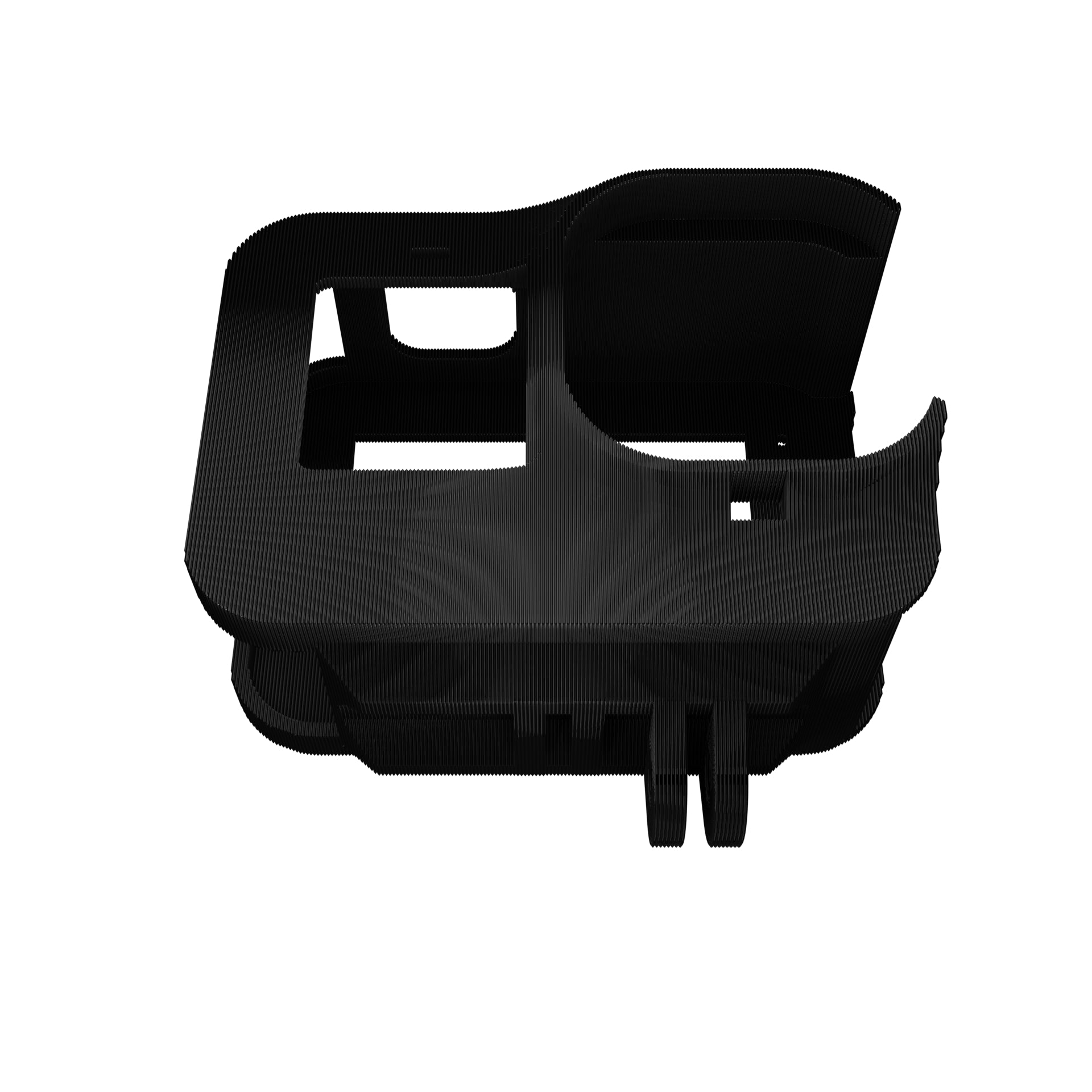 GoPro 9 GoPro 10 Position Offset with ND Filter Slot Camera Case TPU 3D Printed FPV