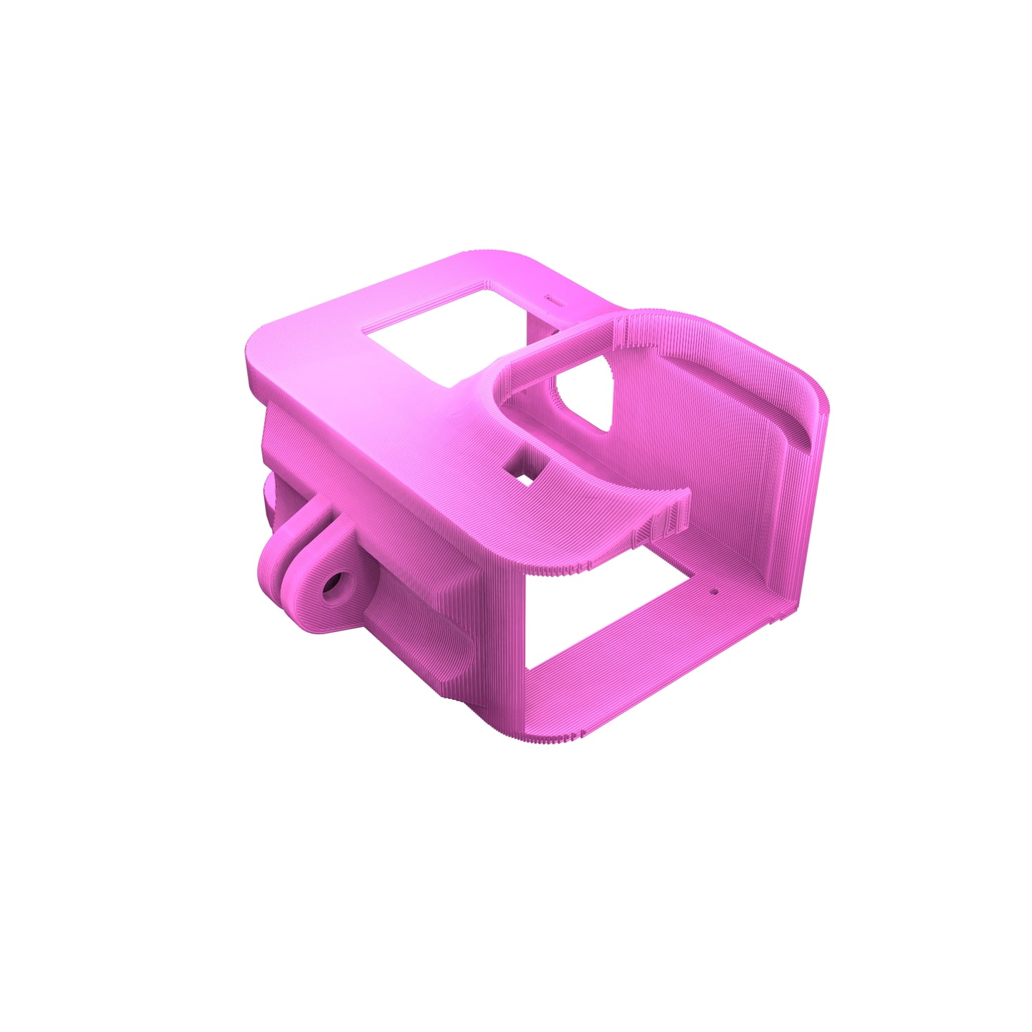 GoPro 9/10 Regular Camera Case with ND Filter Slot TPU 3D Printed TPU Camera Mount