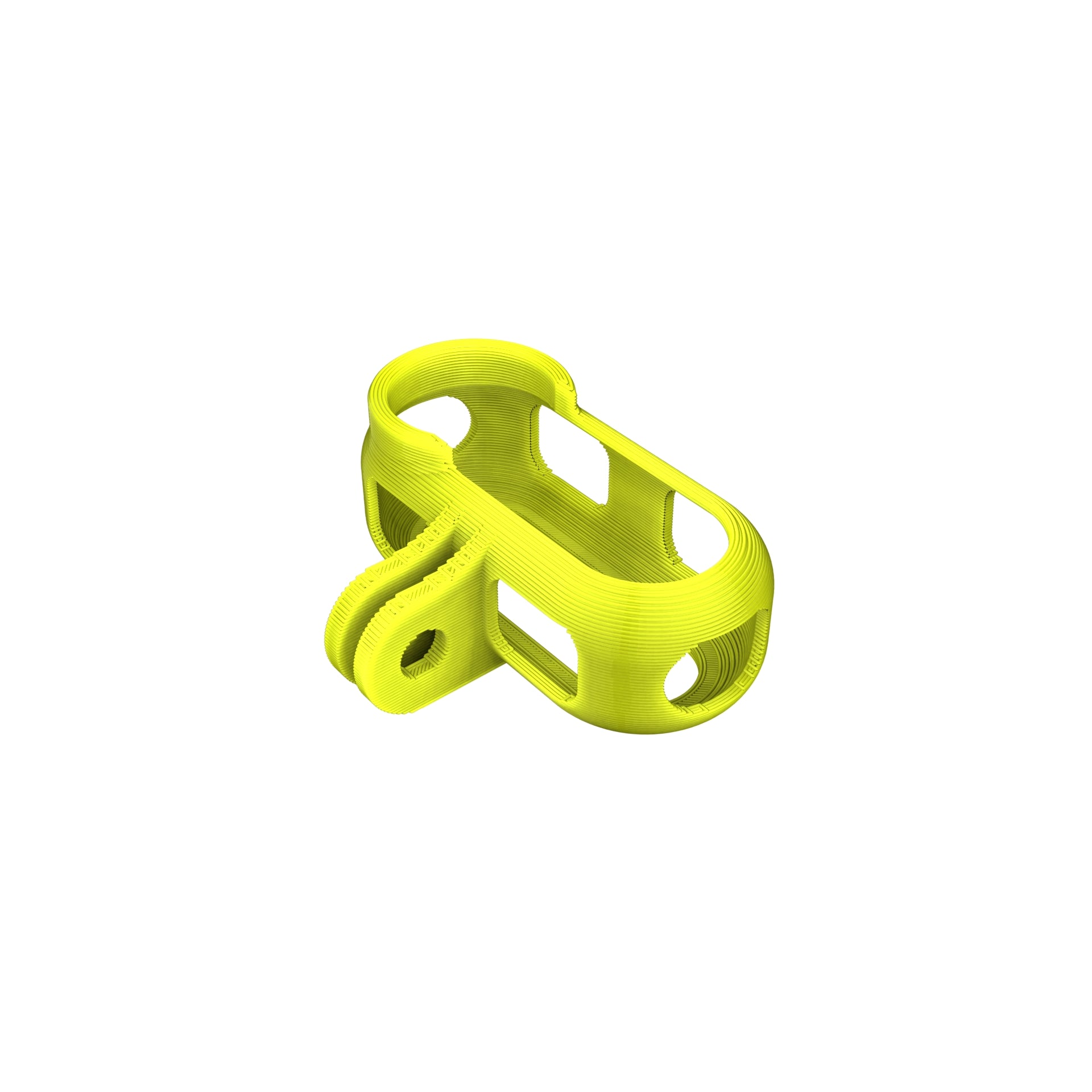 Insta360 Go 2 Regular Camera Case Neon Yellow Parts for FPV Drone