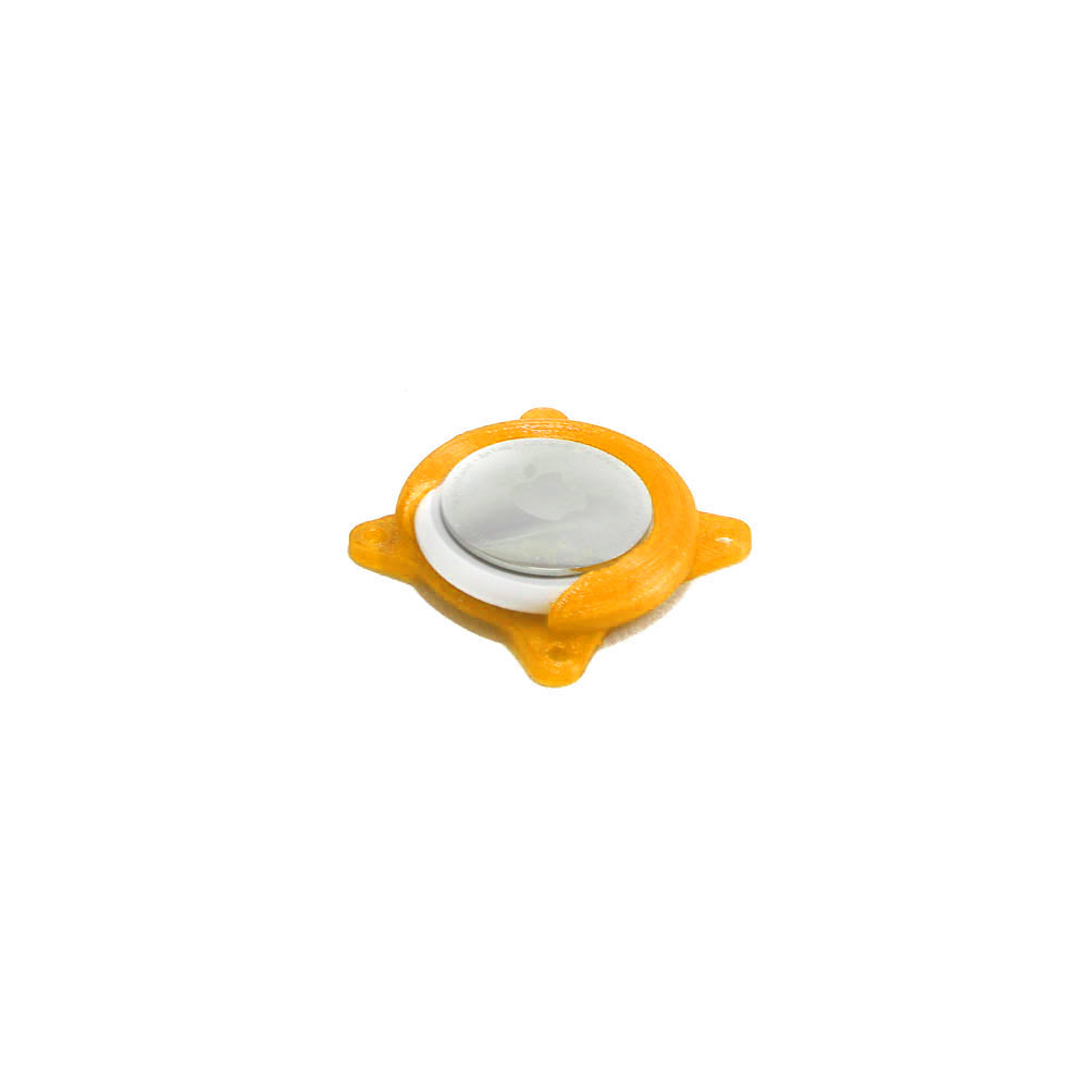 fpv drone apple airtag stack mount orange