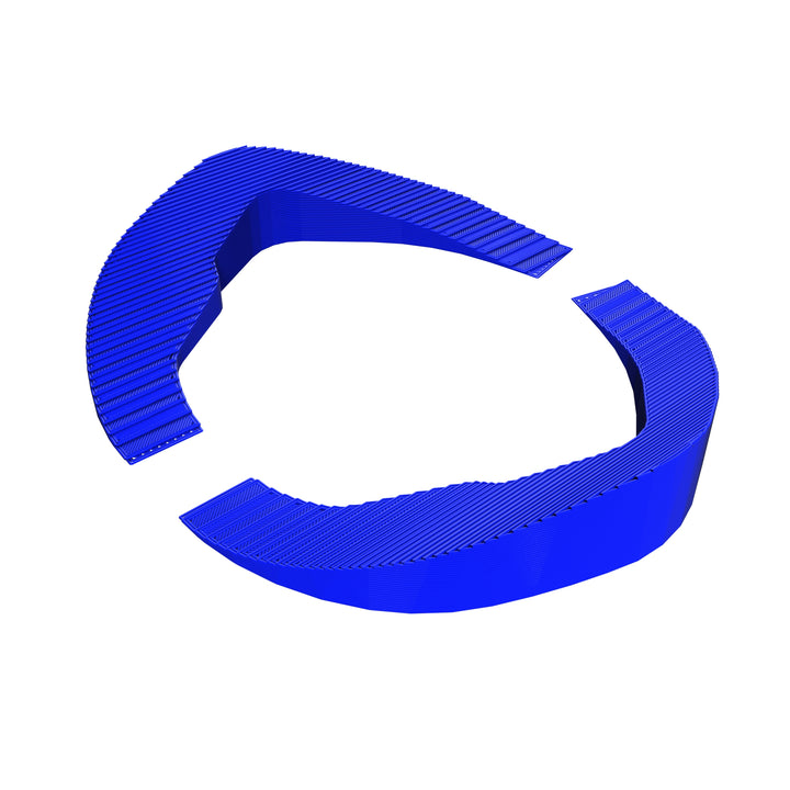 DJI Goggles V1/V2 Side Spacers TPU 3D Printed Blue