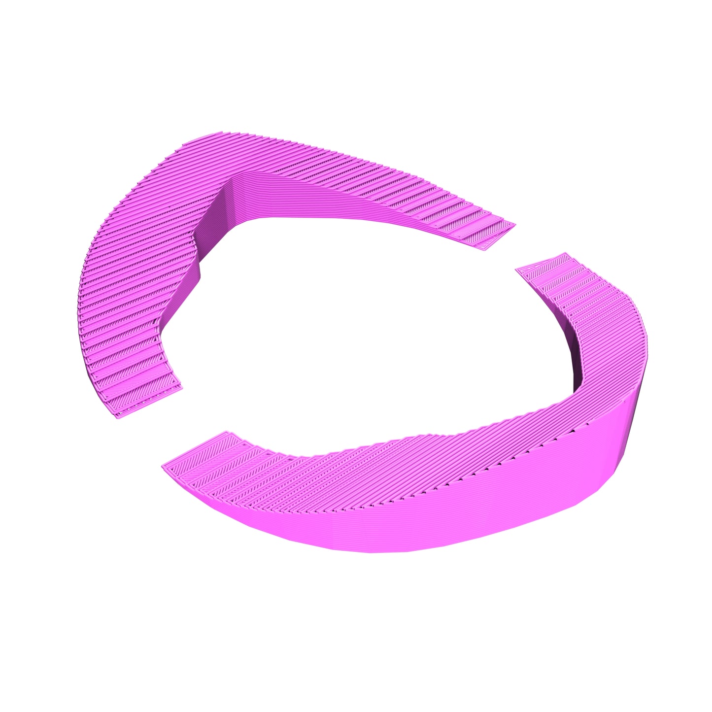 DJI Goggles V1/V2 Side Spacers TPU 3D Printed Pink