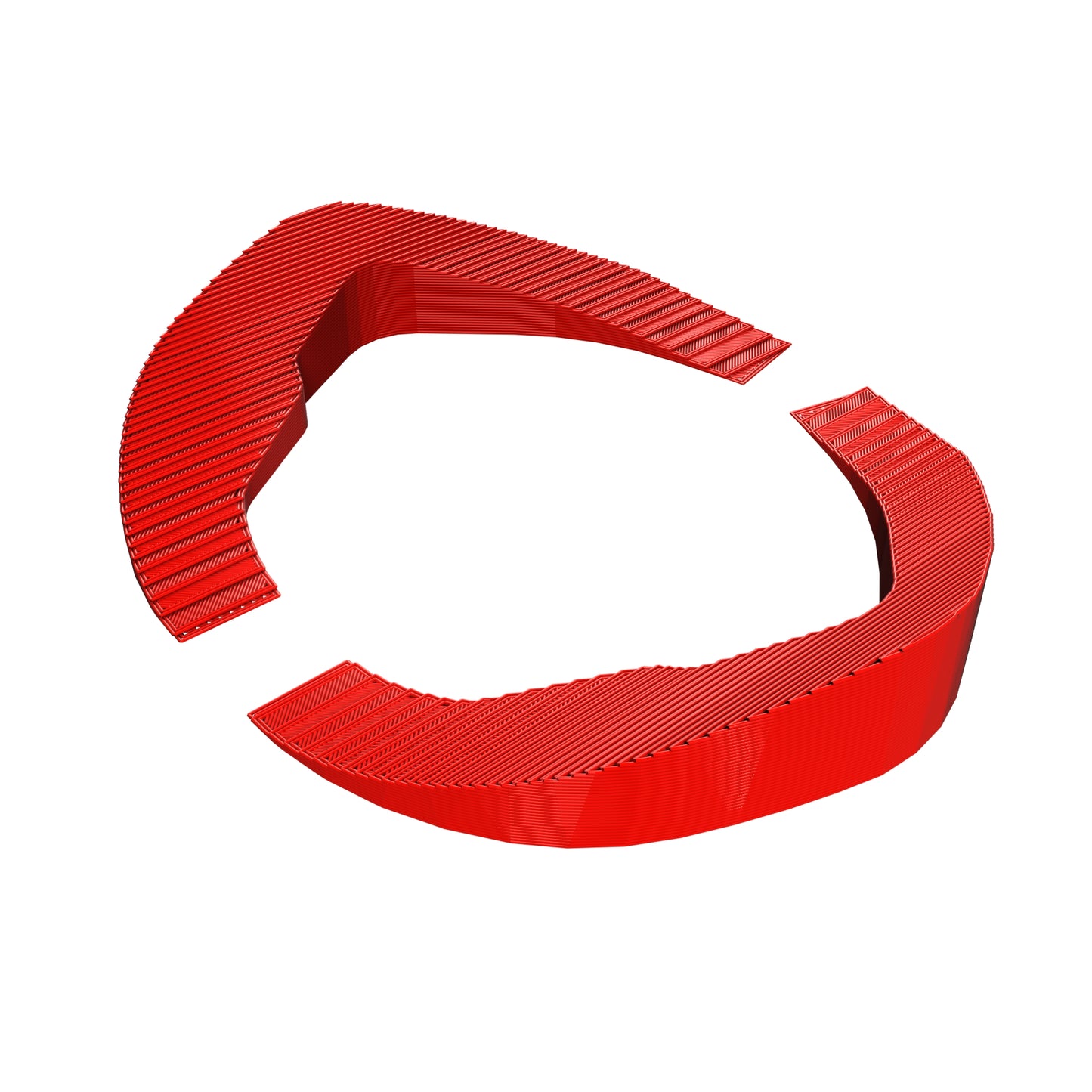 DJI Goggles V1/V2 Side Spacers TPU 3D Printed Red