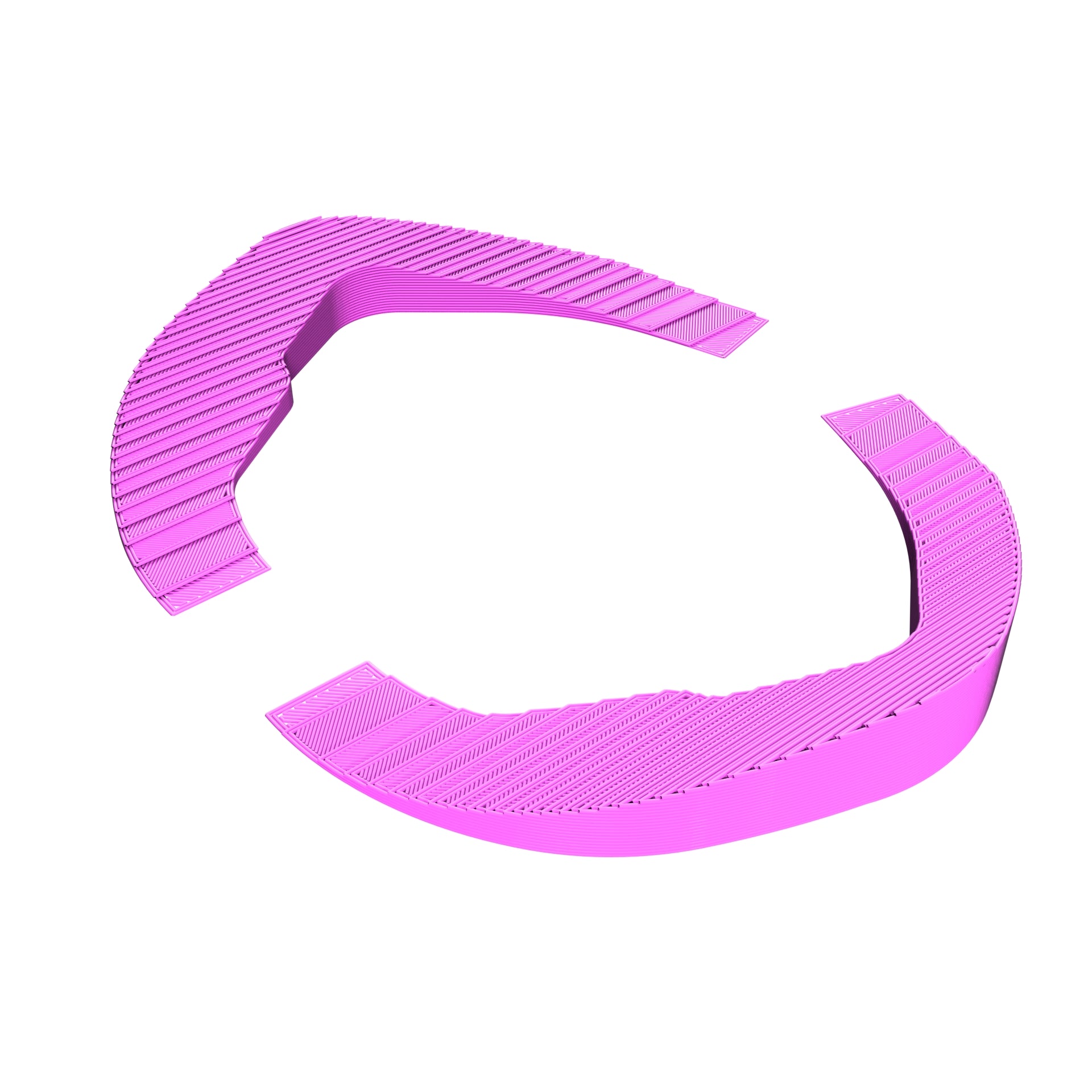 DJI Goggles V1/V2 Side Spacers TPU 3D Printed Pink