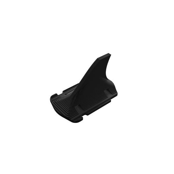 FPV DRone Turtle Mode Shark Fin 3D Printed TPU Accessory Part Black