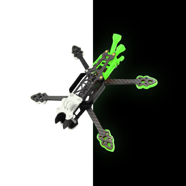 GEPRC Mark4 HD Analog Crossfire Mount Transparent glow in the dark