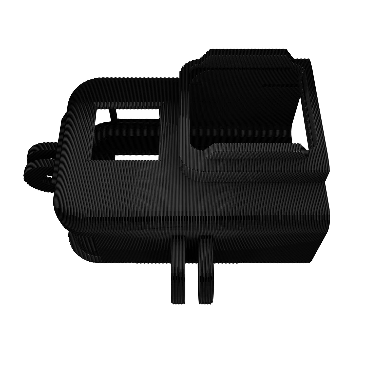 GoPro Hero 8 Vertical and Horizontal with ND Filter Slot Case TPU 