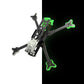 Hyperlite Glide 5 inch Arm Guards TRansparent Glow in the dark