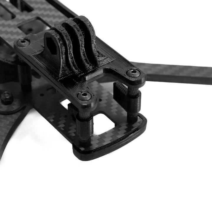 Universal FPV Camera Mount Black 3D Printed TPU Part