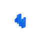 Rotor Riot HD1 FPV Camera Mounts Blue
