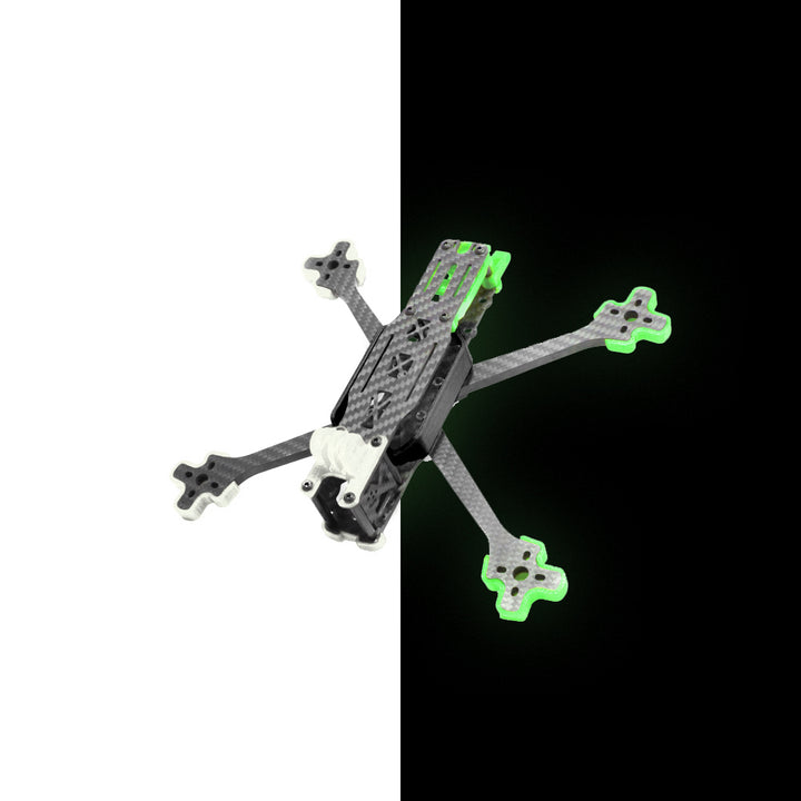 TBS Source One V5 Antenna Mount Transparent Glow in the Dark