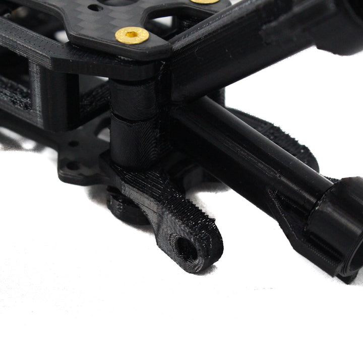 GEPRC Mark4 HD DJI Air Unit Crossfire Mount Black