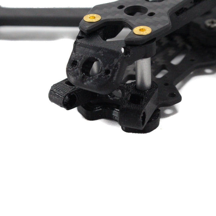 GEPRC Mark4 HD Analog Crossfire Mount Black