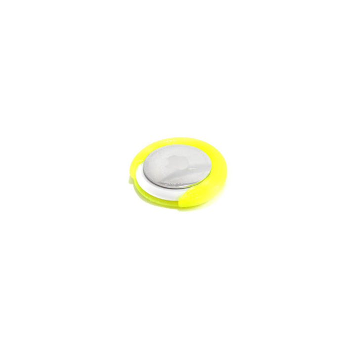 fpv drone apple airtag flat mount neon yellow