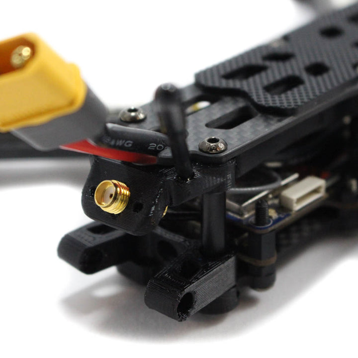 iFlight XL-5 Antenna Mount Black On The Drone Rear